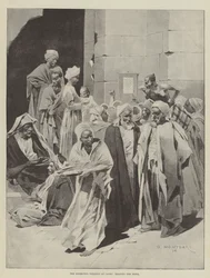 O casamento do quedive no Cairo, lendo as notícias